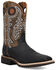 Image #1 - Dan Post Men's Royston Performance Western Boots - Broad Square Toe, Black, hi-res
