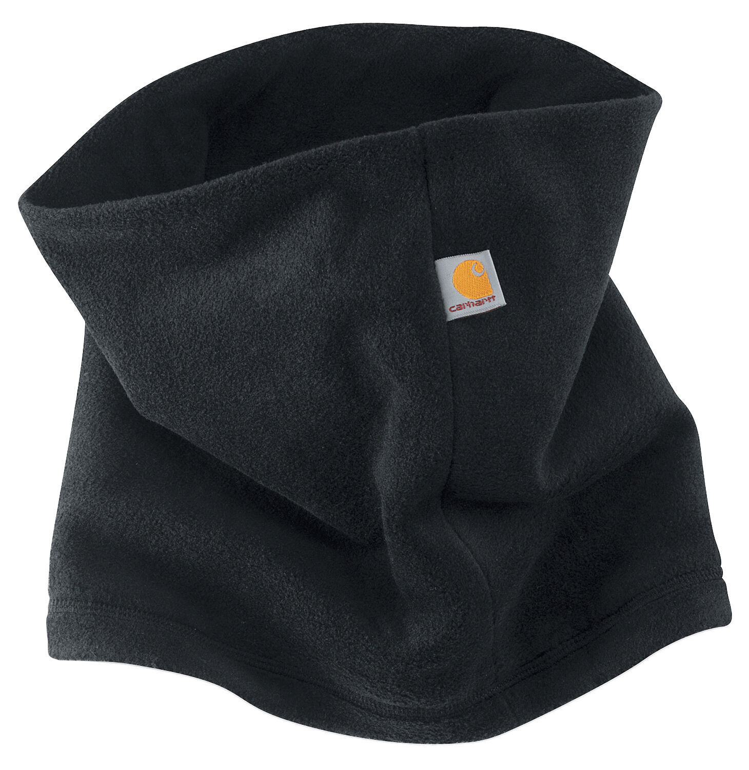 Image #1 - Carhartt Men's Fleece Neck Gaiter, Black, hi-res