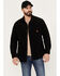 Brixton Men's Porter Long Sleeve Waffle Corduroy Button Down Shirt, Black, hi-res