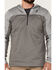 Image #3 - Browning Men's Gray Hayes 1/4 Zip Front Hooded Pullover, , hi-res