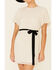 Image #3 - Sadie & Sage Women's Short Sleeve Switch It Up Dress, Ivory, hi-res