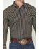 Image #3 - Gibson Trading Co Men's Da Club Floral Striped Long Sleeve Snap Western Shirt, Black, hi-res