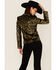 Image #4 - Any Old Iron Women's Sequin Scale Blazer Jacket, Gold, hi-res