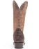 Dan Post Men's Caiman Belly Western Boots - Snip Toe, Chocolate, hi-res