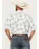 Image #4 - Ariat Men's VentTEK Outbound Palm Tree Print Short Sleeve Button-Down Western Shirt, Tan, hi-res