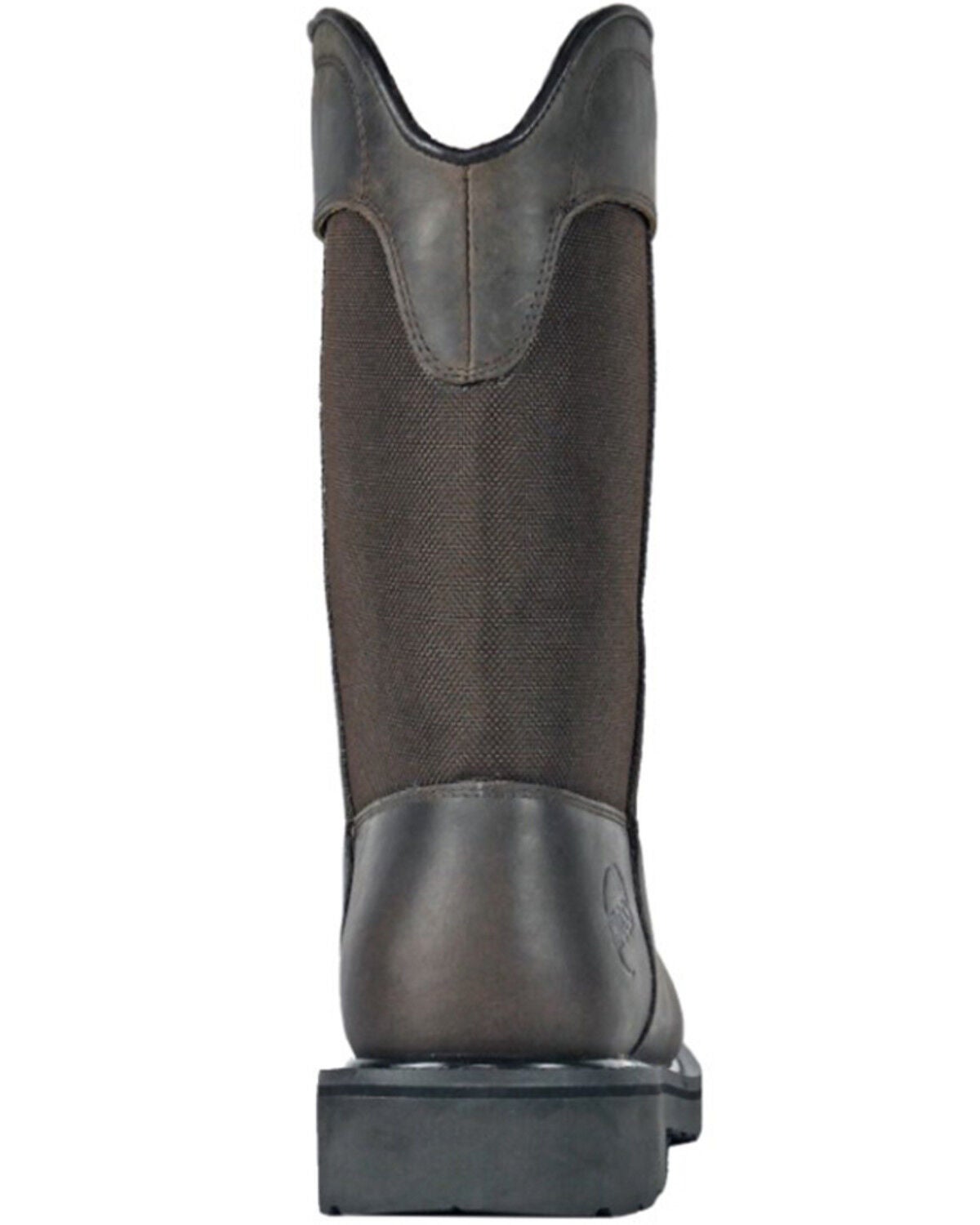 Image #5 - Hoss Men's Buck Wellington Work Boots - Steel Toe, Brown, hi-res