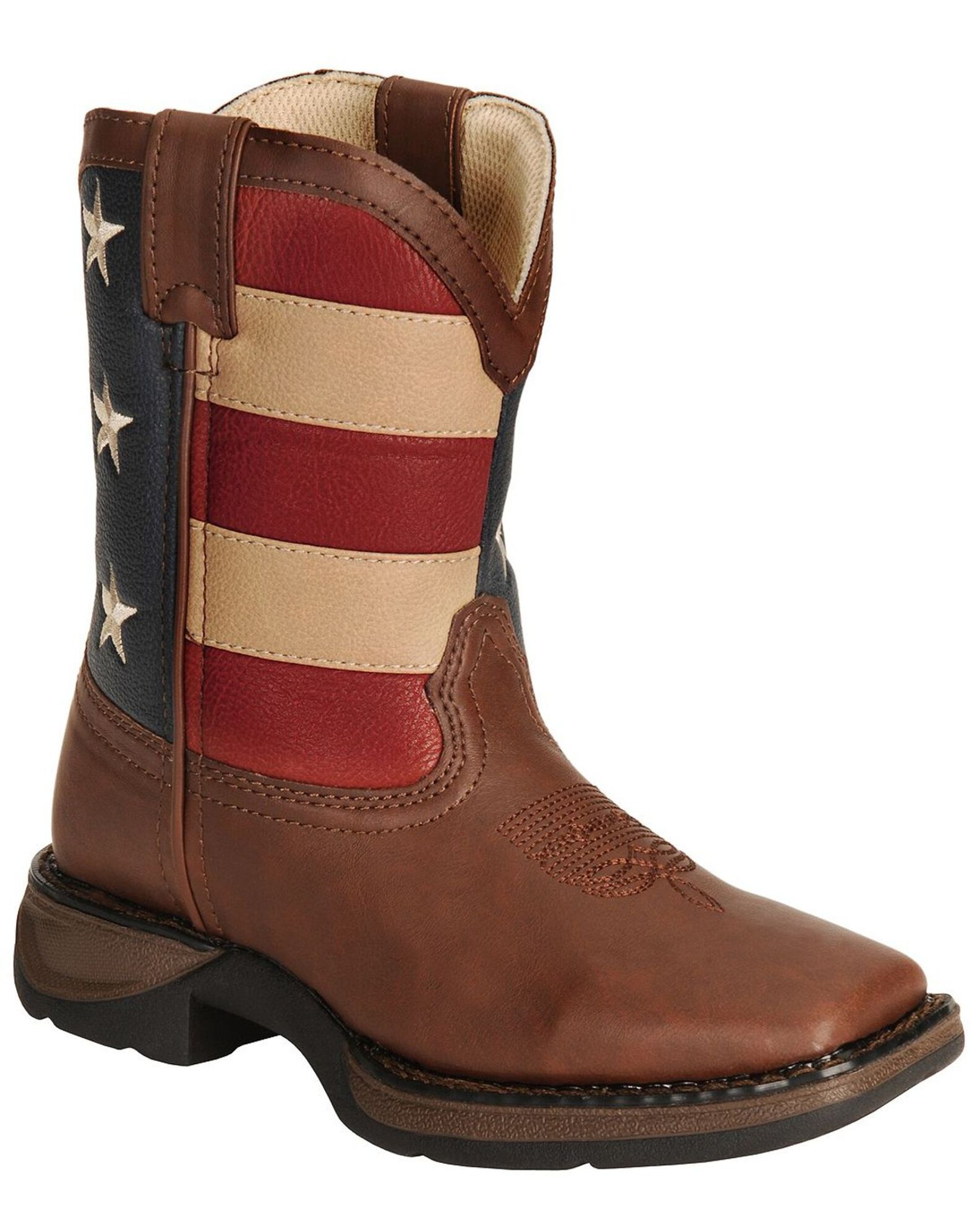 American flag top durango boots