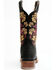 Image #5 - Dan Post Women's Asteria Floral Western Performance Boots - Broad Square Toe, Black, hi-res