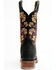 Image #5 - Dan Post Women's Asteria Floral Western Performance Boots -  Broad Square Toe , Black, hi-res
