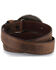 Cody James Men's Patriotic Eagle Leather Belt , Brown, hi-res