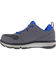 Image #4 - Reebok Men's Leather and Mesh Athletic Oxfords - Alloy Toe, Grey, hi-res
