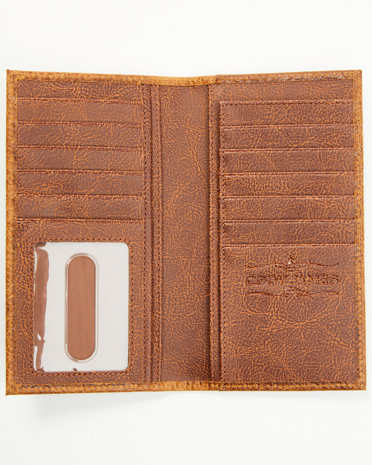 Image #2 - Cody James Men's Briggs Leather Rodeo Wallet, Brown, hi-res
