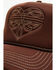 Image #2 - Shyanne Women's Boot Stitch Heart Ball Cap, Brown, hi-res