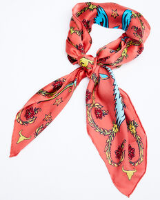 Idyllwind Women's In The Mix Wildrag Scarf, Coral, hi-res