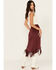Image #3 - Shyanne Women's Faux Suede Wrap Fringe Skirt, , hi-res