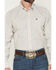 Image #3 - Cinch Men's Plaid Print Long Sleeve Button-Down Western Shirt, Cream, hi-res