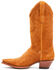 Dan Post Women's Tan Suede Western Boots - Snip Toe, Honey, hi-res