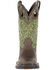 Durango Boys' Maverick XP Western Work Boots - Square Toe, Green/brown, hi-res