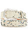 Image #1 - Shyanne Women's Off White Cut-Out Turquoise Glitter Underlay Belt, , hi-res