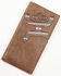 Image #1 - Hooey Men's Hooey Logo Laser Cut Southwestern Print Rodeo Wallet, Brown, hi-res