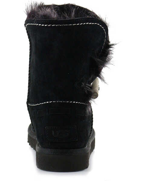UGG Women's Meadow Short Boots - Round Toe, Black, hi-res