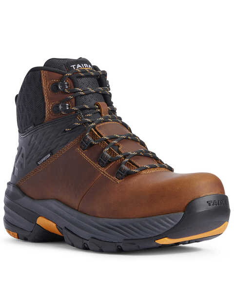 Image #1 - Ariat Men's 360 Stryker Work Boots - Composite Toe, Brown, hi-res