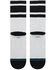 Image #3 - Stance Men's Boyd Skull Crew Socks, Heather Grey, hi-res