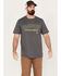 Image #1 - Hawx Men's Graphic Short Sleeve T-Shirt, Charcoal, hi-res