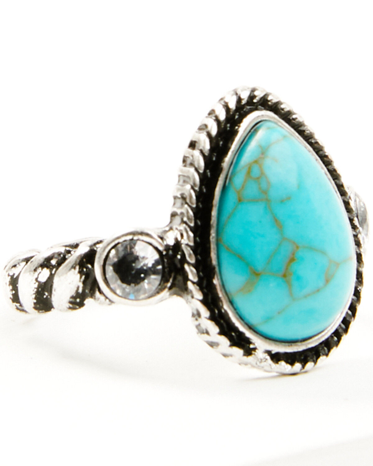 Image #5 - Shyanne Women's Bisbee Falls Thunderbird 5-Piece Ring Set, Silver, hi-res