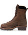 Carolina Men's Waterproof Lace-to-Toe Logger Boots - Composite Toe, Brown, hi-res