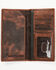 Image #3 - Hooey Men's Brown Southwestern Embossed Rodeo Wallet, Brown, hi-res