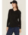 Image #1 - Ariat Women's FR Primo Baselayer Long Sleeve Shirt, Black, hi-res