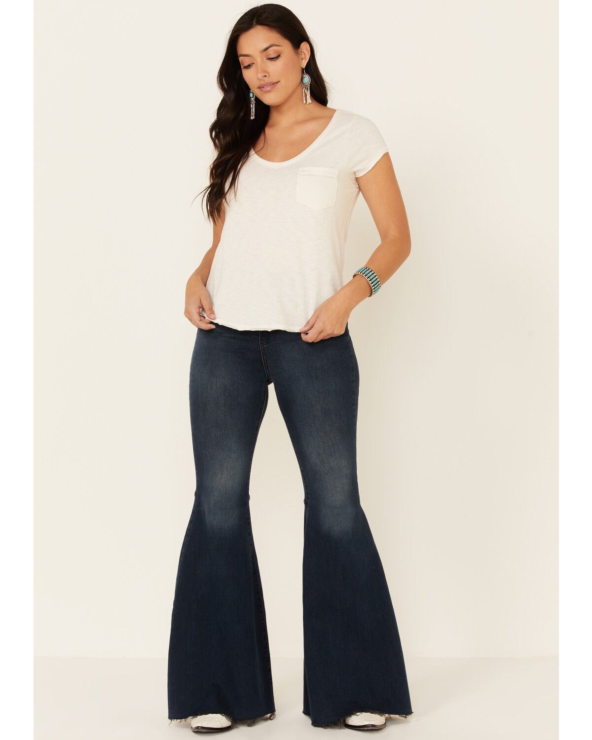 off white ladder tee