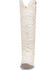Image #4 - Dingo Women's Honkytonk Studded Tall Western Boots - Snip Toe, White, hi-res