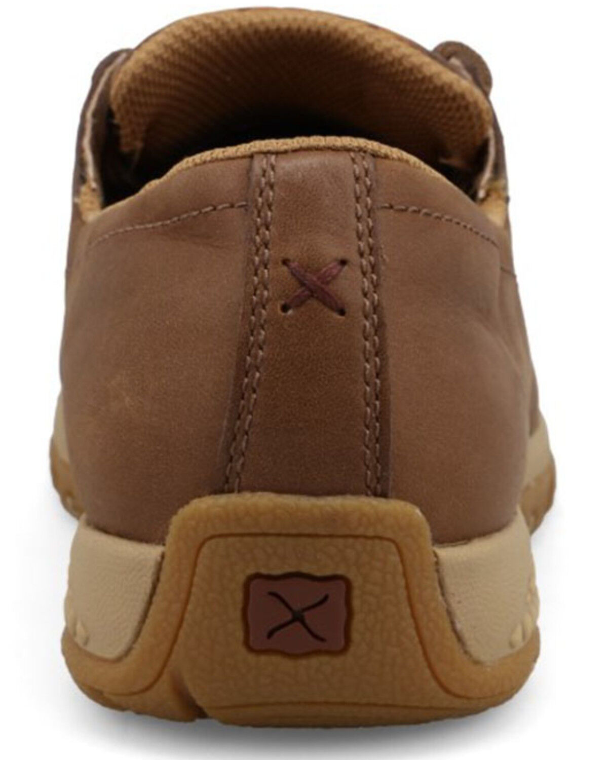 Image #5 - Twisted X Women's Boat Shoe Driving Mocs, Brown, hi-res