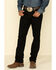 Image #2 - Cody James Men's Night Rider Black Wash Slim Straight Stretch Denim Jeans, Black, hi-res