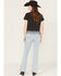 Image #3 - Idyllwind Women's Melbourne Light Wash Legend High Rise Bootcut Super Stretch Denim Jeans, Light Wash, hi-res