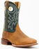 Image #1 - Justin Men's Frontier Western Boots - Broad Square Toe, Tan, hi-res