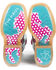 Image #2 - Tin Haul Girls' Little Miss Dotty Horse Boots - Square Toe, Pink, hi-res