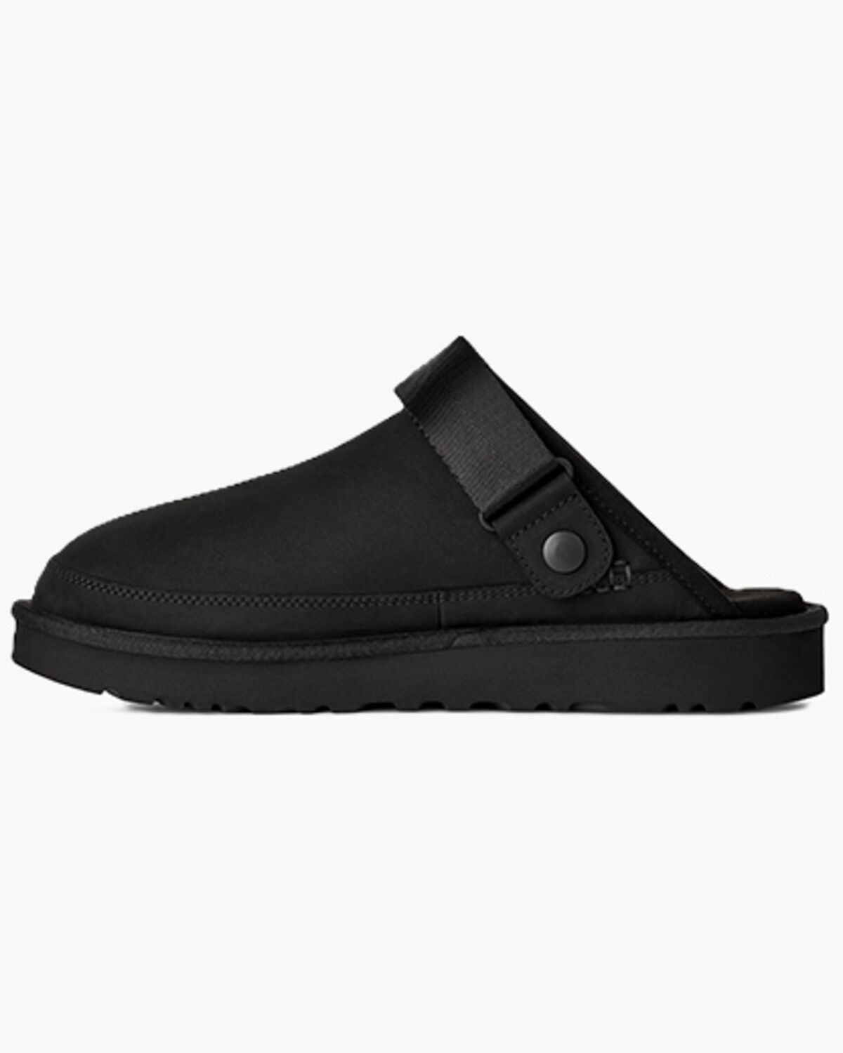 Image #3 - UGG Men's Goldencoast Clog II Nubuck, Black, hi-res