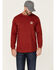 Cody James Men's FR Bossa Nova Graphic Long Sleeve Work T-Shirt , Medium Blue, hi-res