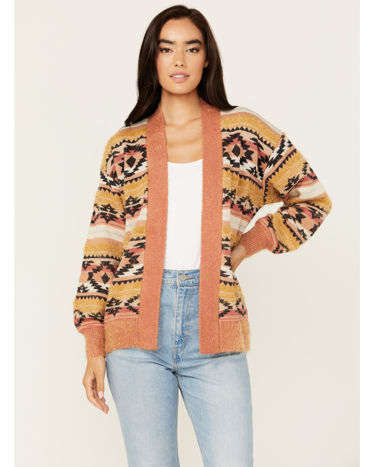 Women's eyelash cardigan shop