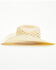 Image #3 - Justin Salt Creek Straw Cowboy Hat, Natural, hi-res