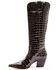 Image #3 - Matisse Women's Stella Patent Leather Western Boots - Pointed Toe, Chocolate, hi-res