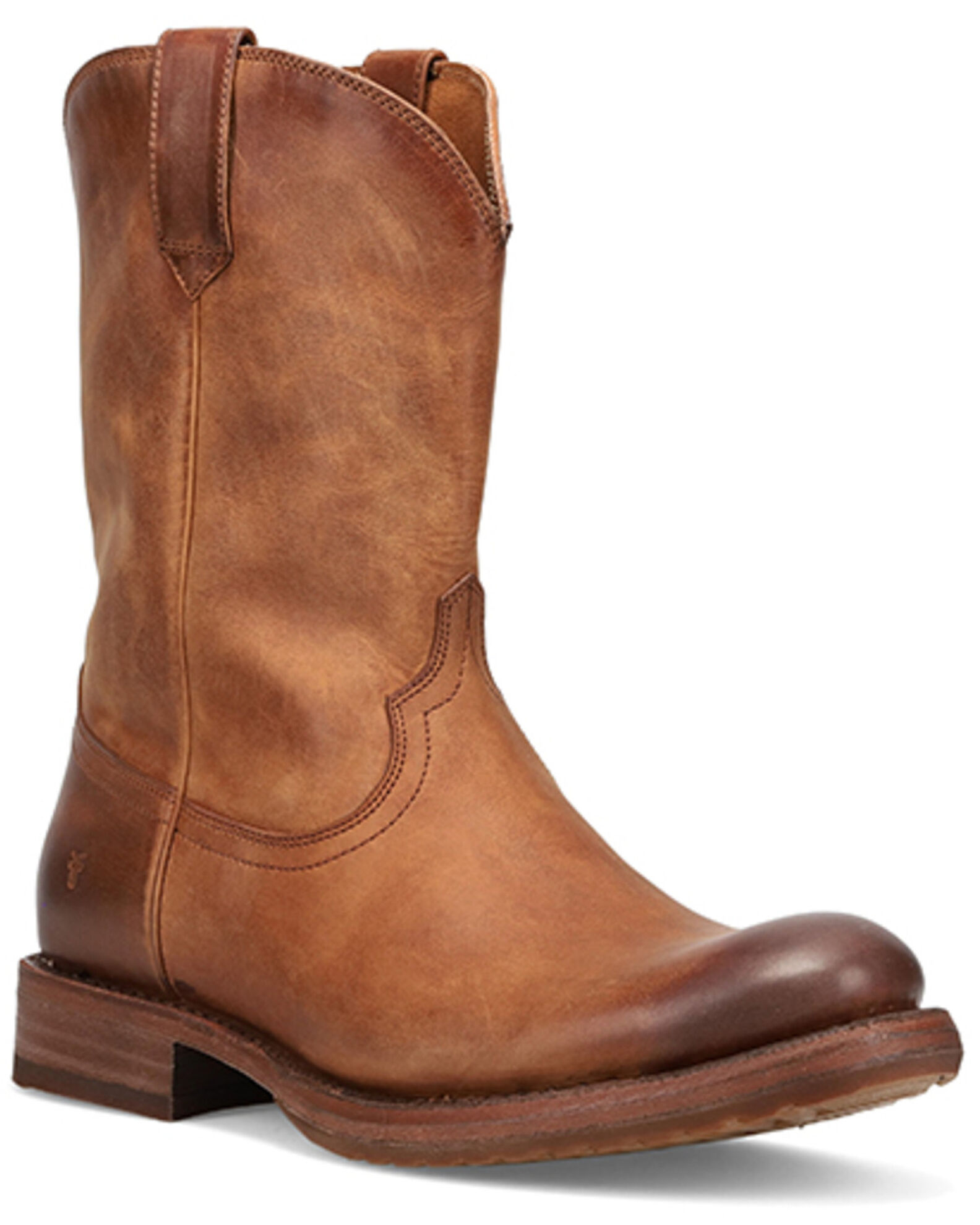 Frye Men s Duke Roper Western Boots Round Toe Country Outfitter