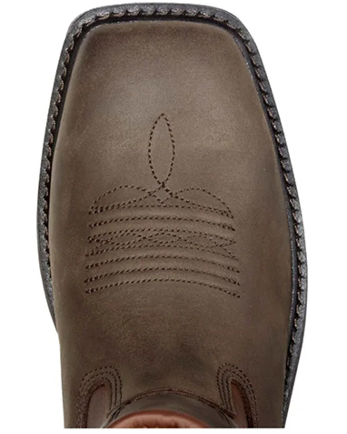 Image #6 - Carhartt Men's Montana 11" Waterproof Wellington Work Boots - Steel Toe, Red/brown, hi-res