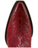Image #4 - Ariat Women's Cate Western Booties - Snip Toe, Red, hi-res