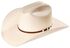 Stallion By Stetson Men's Maximo 100X Straw Western Hat, Natural, hi-res