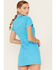 Image #4 - Show Me Your Mumu Women's Belted Mini Dress, Blue, hi-res