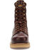 Image #4 - Carolina Men's 8" Amp Hi Wedge Work Boots - Soft Toe, Dark Brown, hi-res